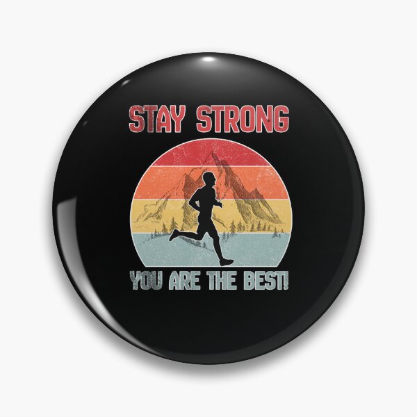 Item preview, stay strong - ultra runner retro running  designed and sold by CypisDesign.