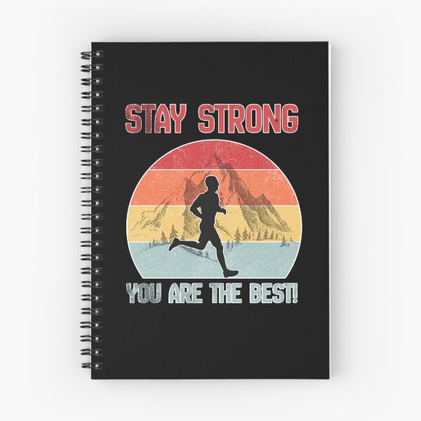Item preview, stay strong - ultra runner retro running  designed and sold by CypisDesign.