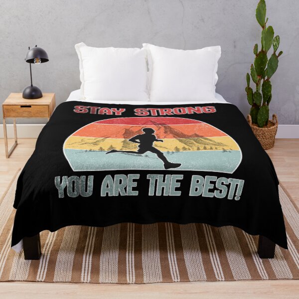 Item preview, stay strong - ultra runner retro running  designed and sold by CypisDesign.