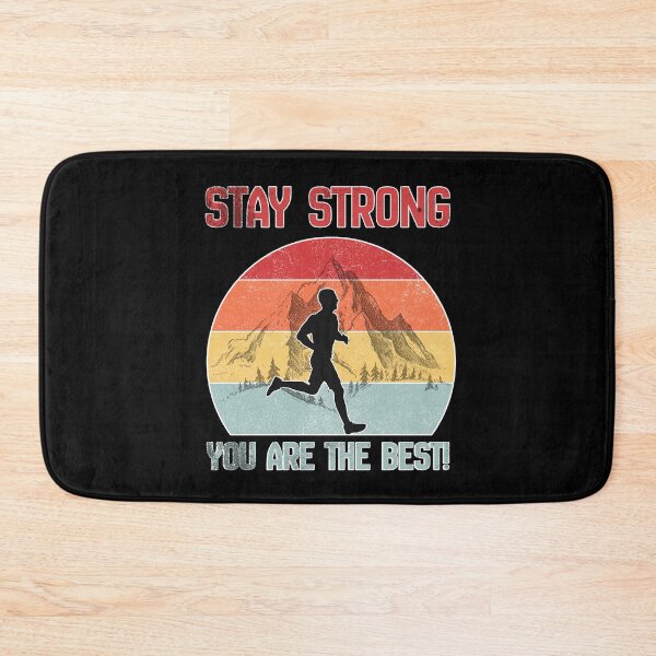 Item preview, stay strong - ultra runner retro running  designed and sold by CypisDesign.