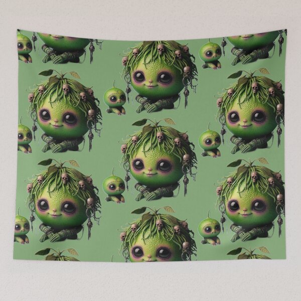 Item preview, Goth Lime - Creepy Cute Fruits Collection #12 designed and sold by LujziWorld.