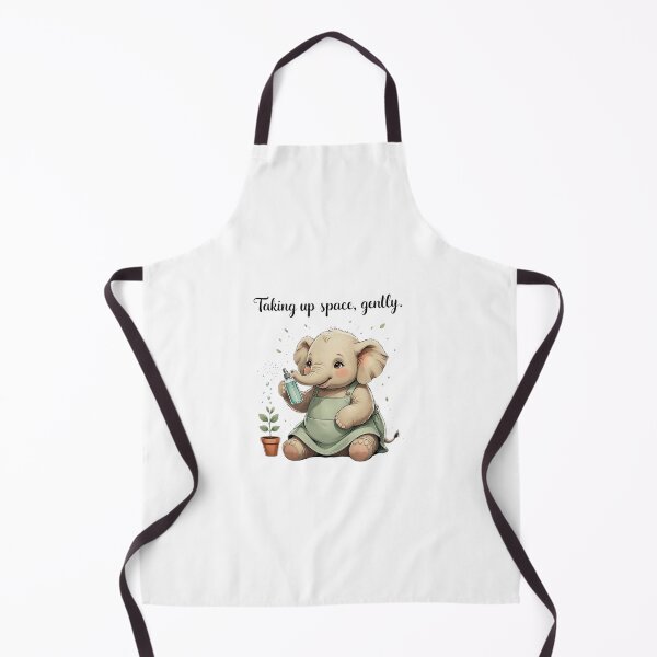 Item preview, Taking Up Space Gently Cottagecore Elephant Plant Lover designed and sold by AQUILAKREO.