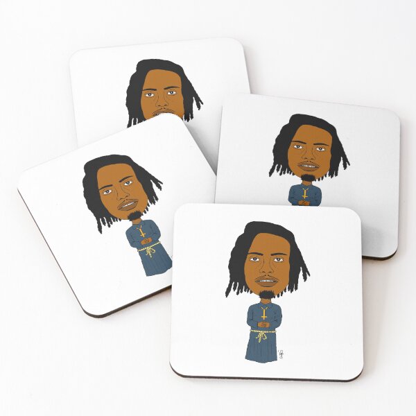 Item preview, Full-length drawn portrait of Playboi in priest's robes (no background) designed and sold by Eric Sintès.
