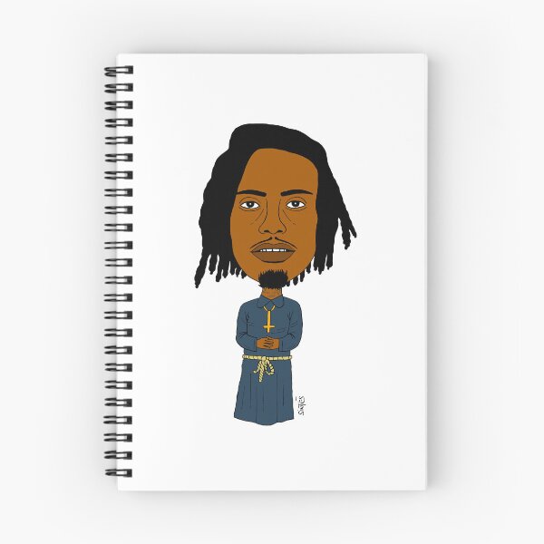 Item preview, Full-length drawn portrait of Playboi in priest's robes (no background) designed and sold by Eric Sintès.