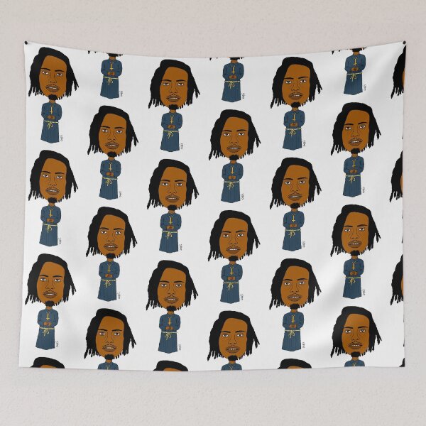 Item preview, Full-length drawn portrait of Playboi in priest's robes (no background) designed and sold by Eric Sintès.
