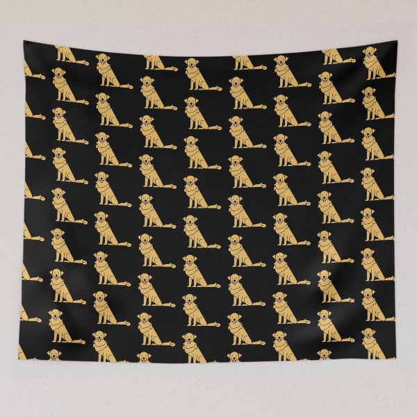 Item preview, Golden retriever color logo designed and sold by Konopikyu.