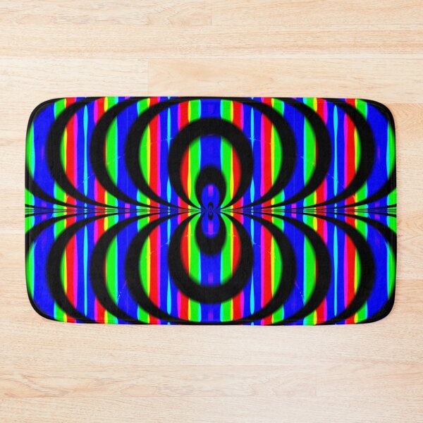 Item preview, Abstract Pattern "A colorful curtain 6" designed and sold by Gluecknika.