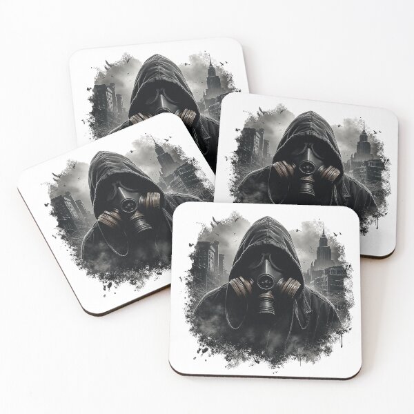 Item preview, Post Apocalyptic Gas Mask Urban Survivor designed and sold by Articooler.