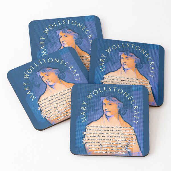 Item preview, Mary Wollstonecraft quote: An ardent affection for the human race makes enthusiastic characters eager to produce alteration in laws and governments prematurely.  designed and sold by artbleed.