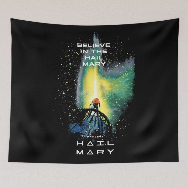 Item preview, Believe In The Hail Mary Graphic T-Shirt In Colour As Worn By Eva Mendes designed and sold by hesjustken.