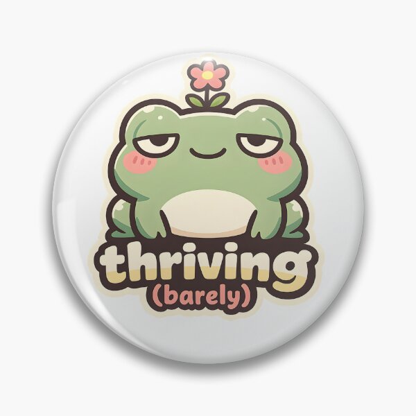 Item preview, Thriving Barely Cute Frog Design designed and sold by Naviora.