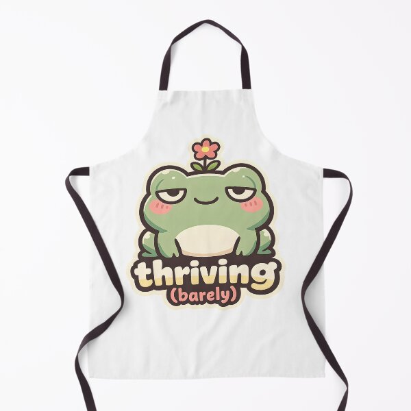 Item preview, Thriving Barely Cute Frog Design designed and sold by Naviora.
