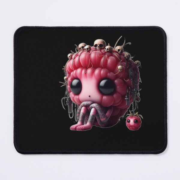 Item preview, Goth Raspberry - Creepy Cute Fruits Collection #13 designed and sold by LujziWorld.