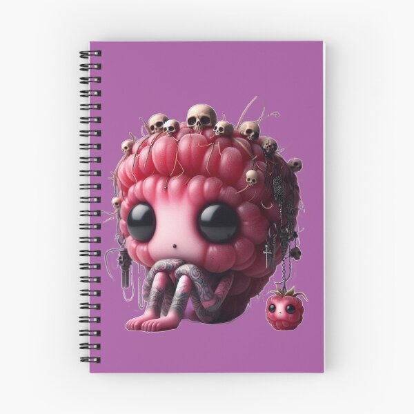 Item preview, Goth Raspberry - Creepy Cute Fruits Collection #13 designed and sold by LujziWorld.