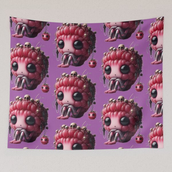 Item preview, Goth Raspberry - Creepy Cute Fruits Collection #13 designed and sold by LujziWorld.