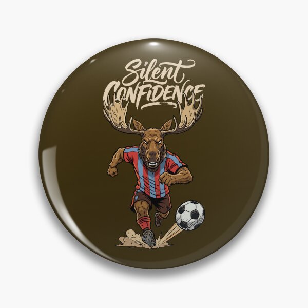 Item preview, Silent Confidence – Moose Soccer Beast designed and sold by CARPIO Creations.