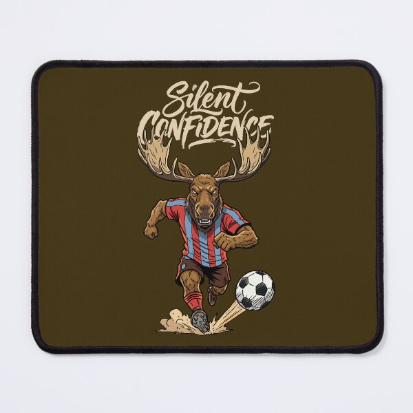 Item preview, Silent Confidence – Moose Soccer Beast designed and sold by CARPIO Creations.