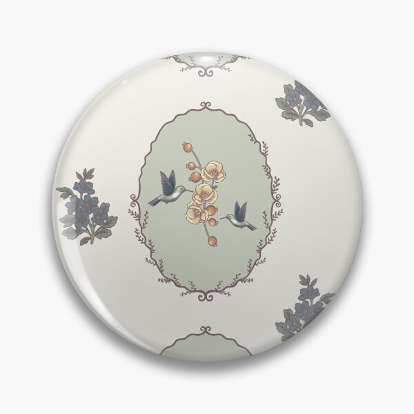 Item preview, Floral and Bird Medallions: Chintz Revival designed and sold by Nekogobido.