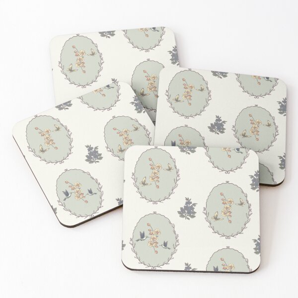 Item preview, Floral and Bird Medallions: Chintz Revival designed and sold by Nekogobido.