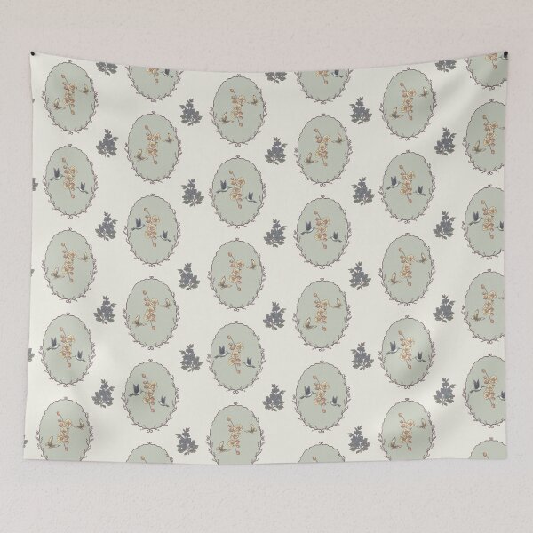 Item preview, Floral and Bird Medallions: Chintz Revival designed and sold by Nekogobido.
