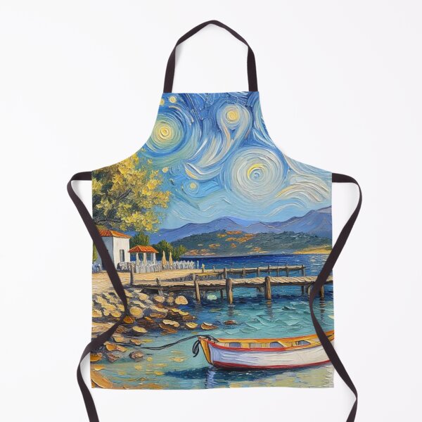 Item preview, Coastal town on the Ionian Sea designed and sold by sid1802.