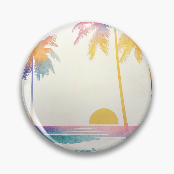 Item preview, Tropical sunset on Miami beach designed and sold by paulrommer.