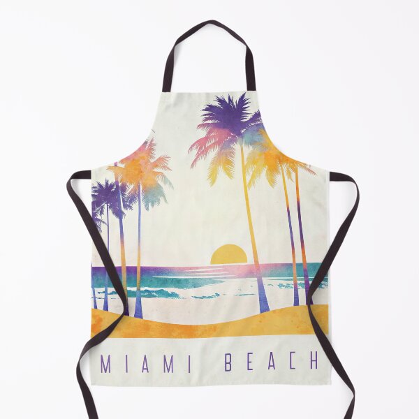 Item preview, Tropical sunset on Miami beach designed and sold by paulrommer.