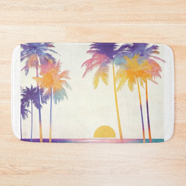Item preview, Tropical sunset on Miami beach designed and sold by paulrommer.