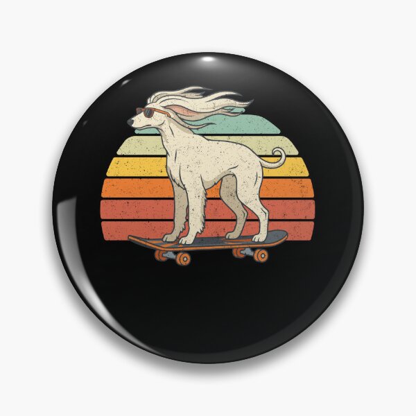 Item preview, Afghan Hound Skater Dog Retro Sunset Sunglasses designed and sold by d247.
