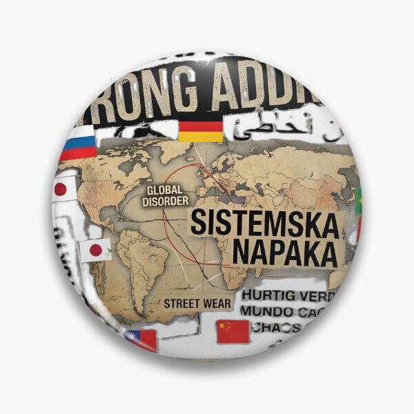 Item preview, Global Disorder Multi-Language Streetwear Graphic designed and sold by GreatPeopleMind.