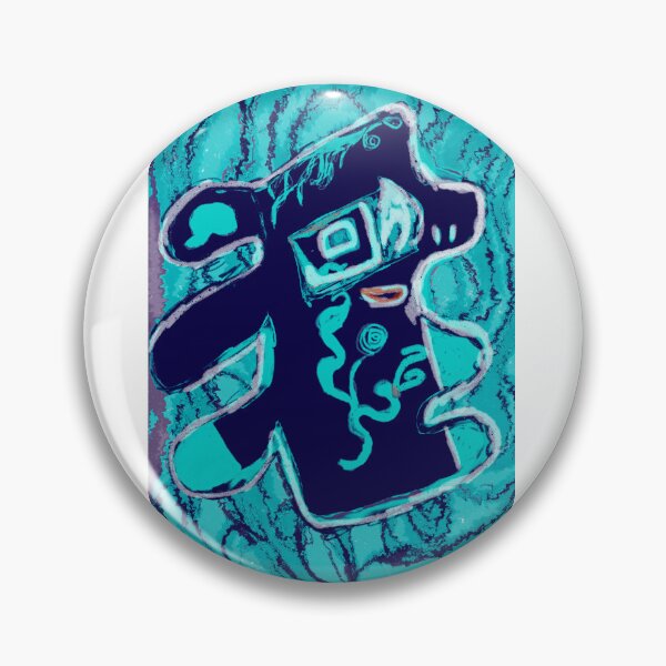 Item preview, Clive the interesting animal blue designed and sold by Aimzeescrazycreations.