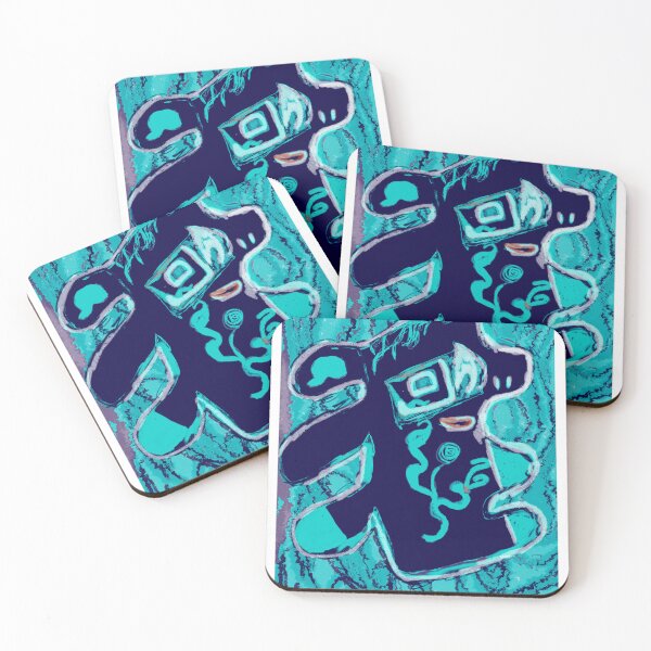 Item preview, Clive the interesting animal blue designed and sold by Aimzeescrazycreations.