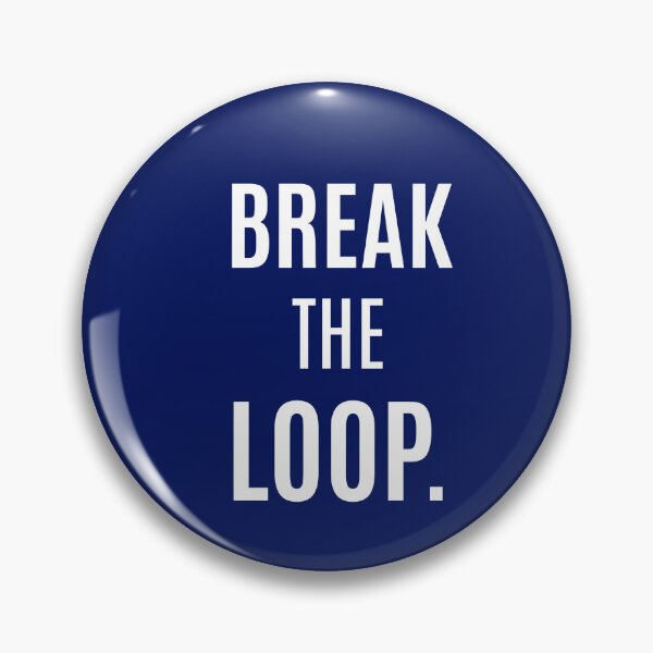 Item preview, BREAK THE LOOP. – Minimalist Streetwear Typography Design  Main tag designed and sold by Anyshca.