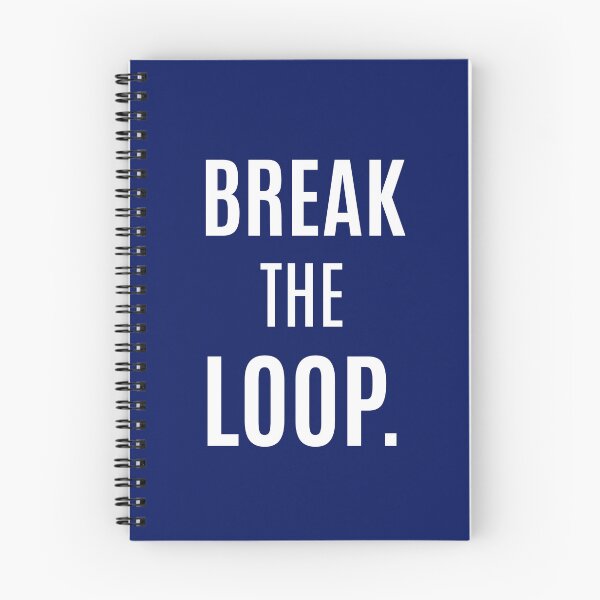 Item preview, BREAK THE LOOP. – Minimalist Streetwear Typography Design  Main tag designed and sold by Anyshca.