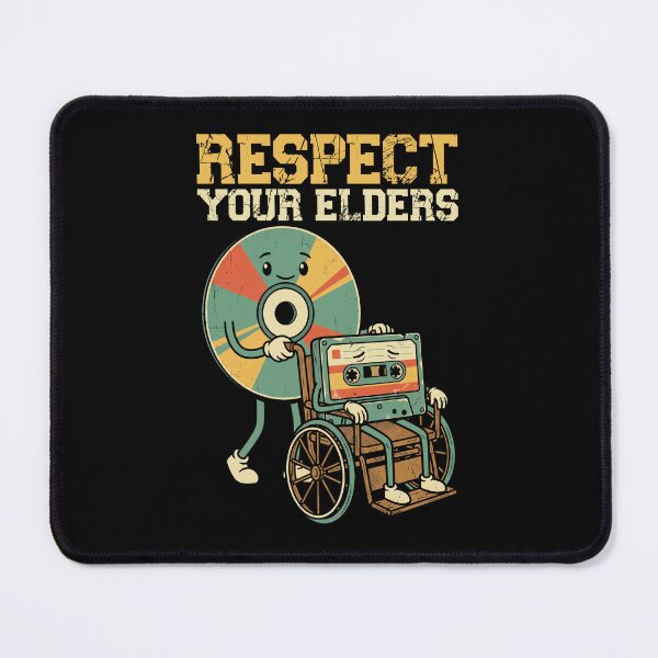Item preview, Respect Your Elders Funny CD Cassette Tape designed and sold by IsDesignHub.