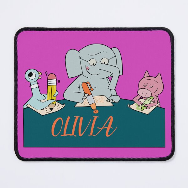 Item preview, Cute Olivia Birthday Holiday Elephant and piggies Friends, Kids Fun Cartoon Design, Birthday 2nd, 2nd Birthday Elephant Shirt designed and sold by VectorJoy.
