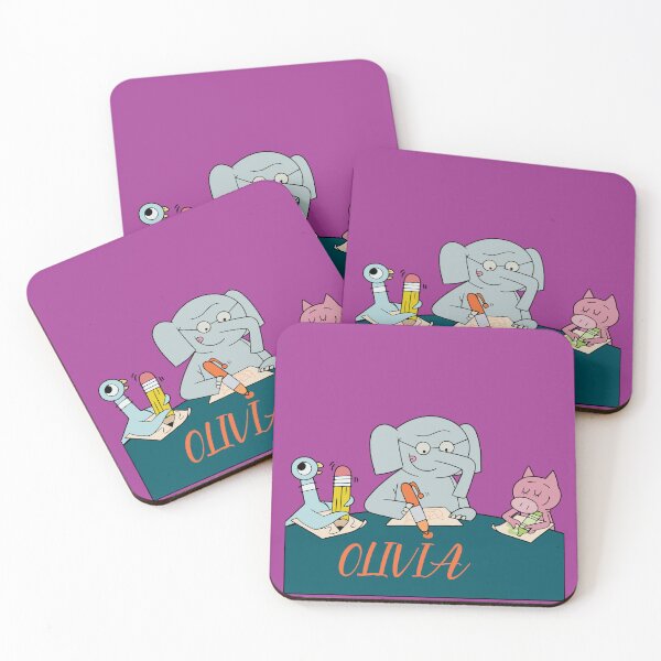 Item preview, Cute Olivia Birthday Holiday Elephant and piggies Friends, Kids Fun Cartoon Design, Birthday 2nd, 2nd Birthday Elephant Shirt designed and sold by VectorJoy.