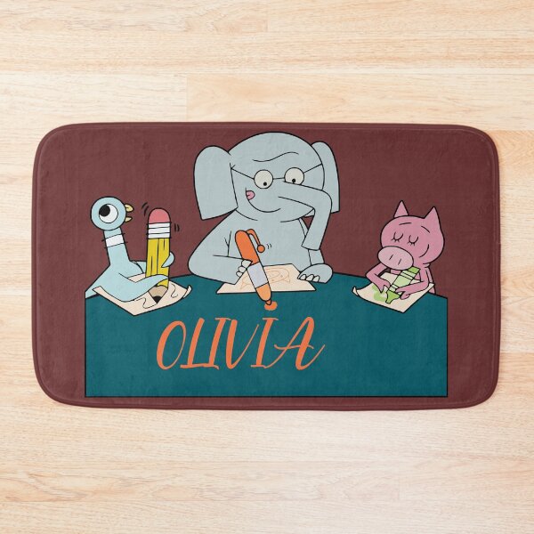 Item preview, Cute Olivia Birthday Holiday Elephant and piggies Friends, Kids Fun Cartoon Design, Birthday 2nd, 2nd Birthday Elephant Shirt designed and sold by VectorJoy.