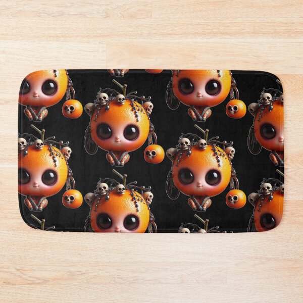 Item preview, Goth Orange - Creepy Cute Fruits Collection #14 designed and sold by LujziWorld.
