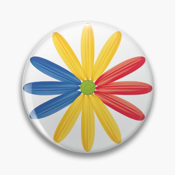 Item preview, Fantasy Flower Flag - Romania designed and sold by debzydesign.