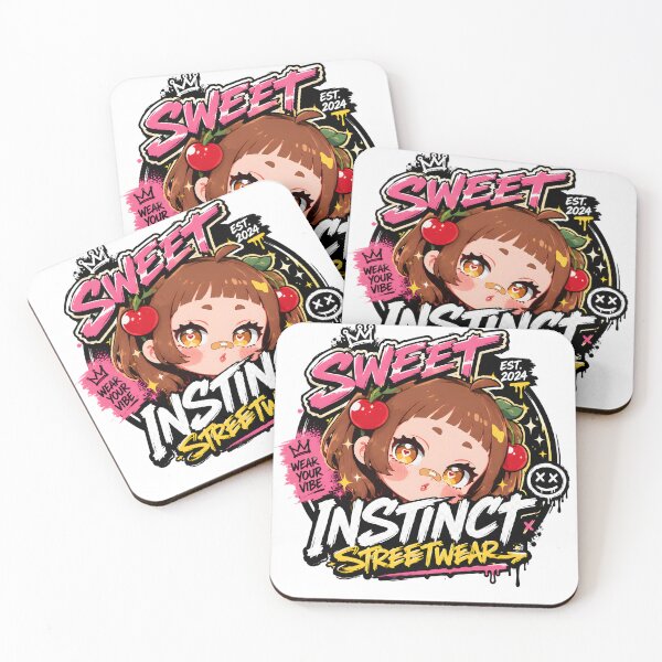 Item preview, Sweet Instinct Streetwear – Anime Cherry Girl designed and sold by ANIKO STORE.