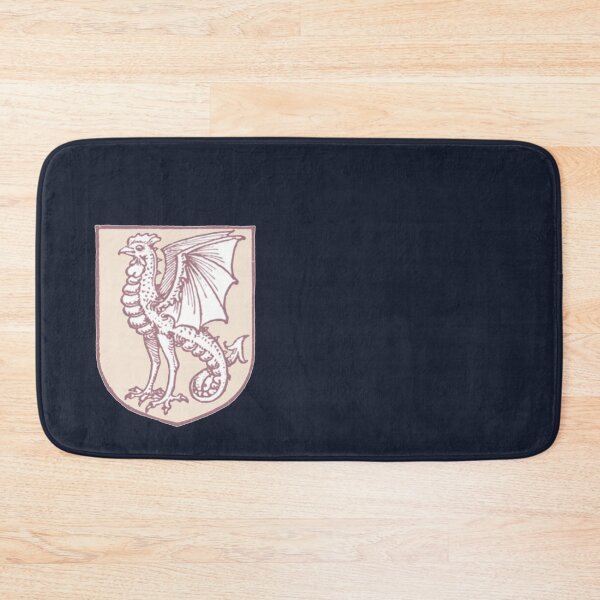 Item preview, Medieval Cockatrice Sigil (pink version) designed and sold by Dungeon-Shop.