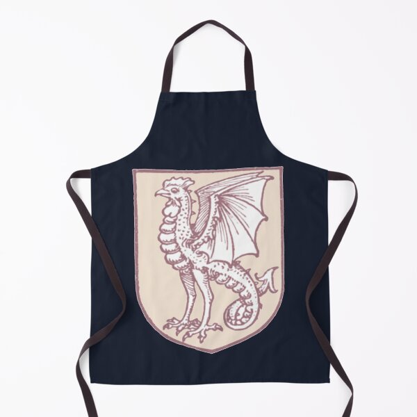 Item preview, Medieval Cockatrice Sigil (pink version) designed and sold by Dungeon-Shop.