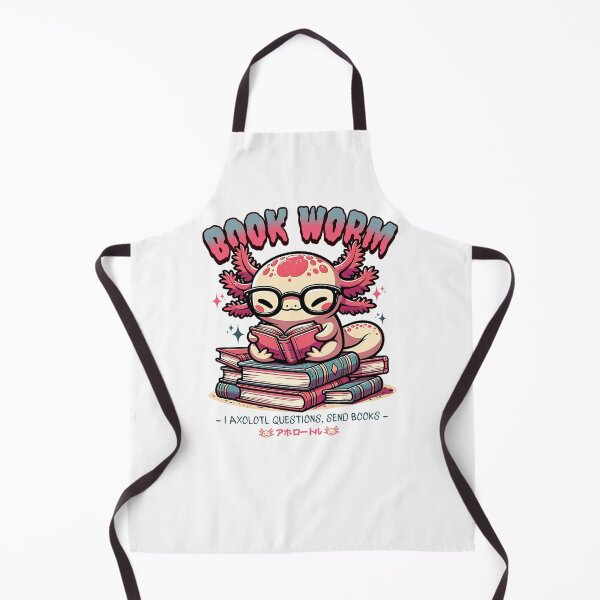 Item preview, I Axolotl Questions Send Books – Funny Axolotl Bookworm Gift Design designed and sold by StillWildink.