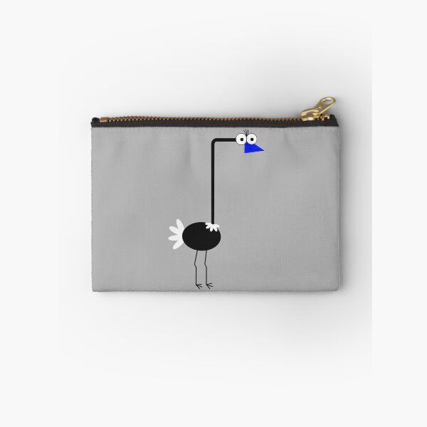 Item preview, Funny Minimalist Ostrich Cartoon designed and sold by OlhaDreamArt.