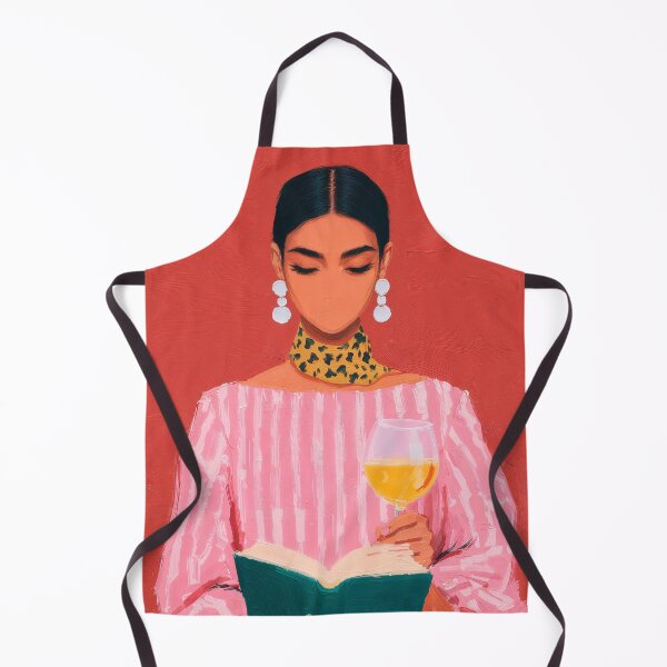 Item preview, Woman reading with wine designed and sold by paulrommer.