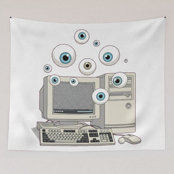 Item preview, Surreal 90s Desktop Webcore designed and sold by MarVan-Prints.