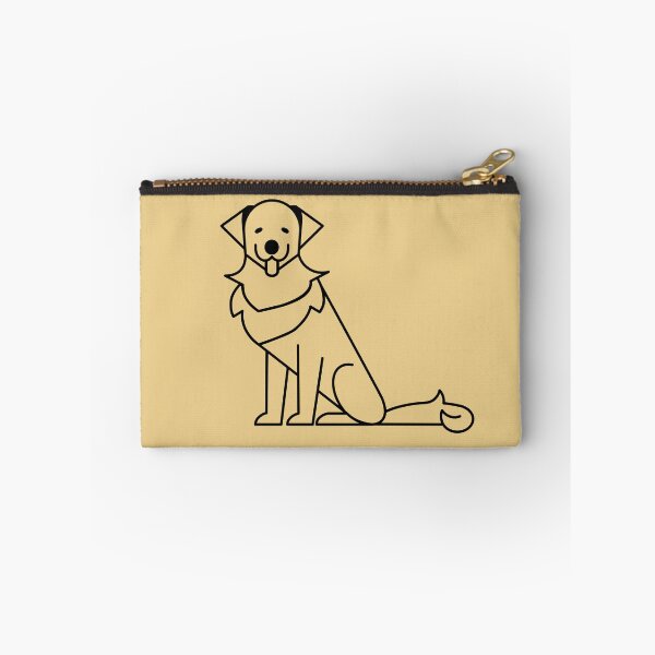 Item preview, Golden retriever one color logo designed and sold by Konopikyu.