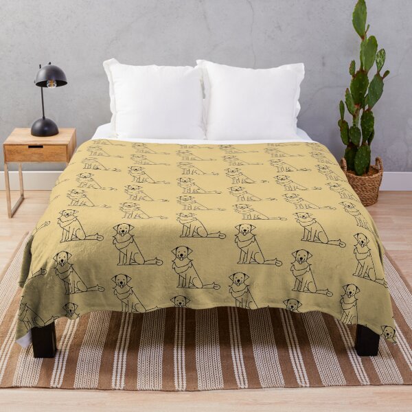 Item preview, Golden retriever one color logo designed and sold by Konopikyu.