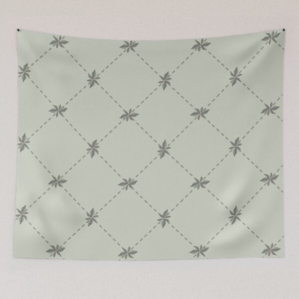 Item preview, Retro Leaf Trellis: Chintz Revival designed and sold by Nekogobido.